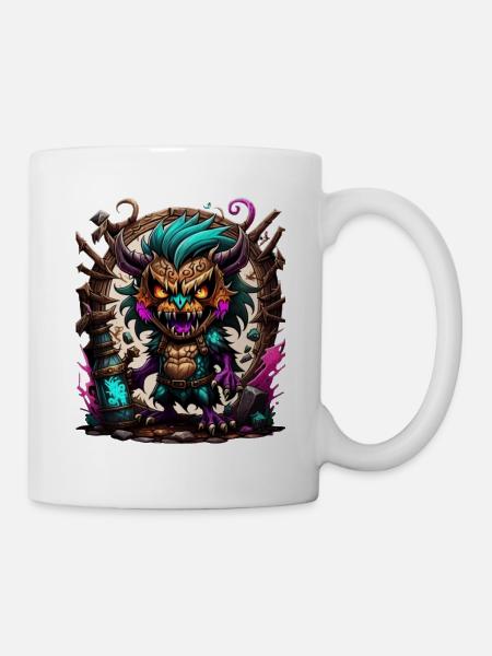 Graffiti Monster - Mug - white