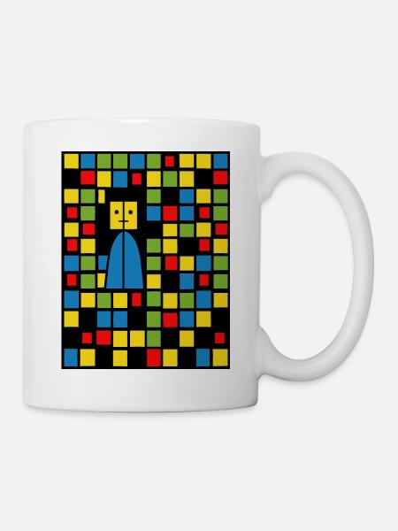 Game Over Retro Design - Tasse - Weiß