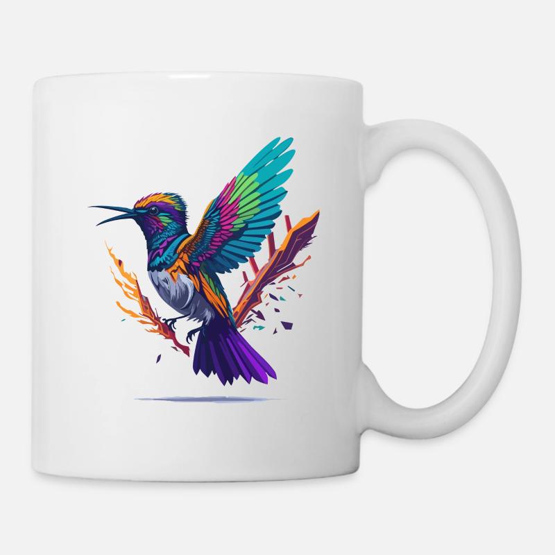 colibri - Mug blanc - blanc