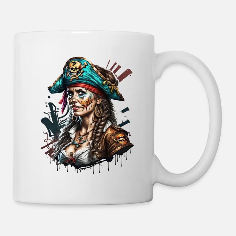 Piratinn - Mug - white