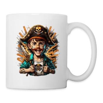 PiratBoy - Tasse - Weiß - Rechts