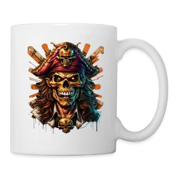 Pirate - Mug blanc - blanc - Droite
