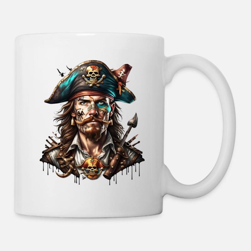 Pirate - Mug - white