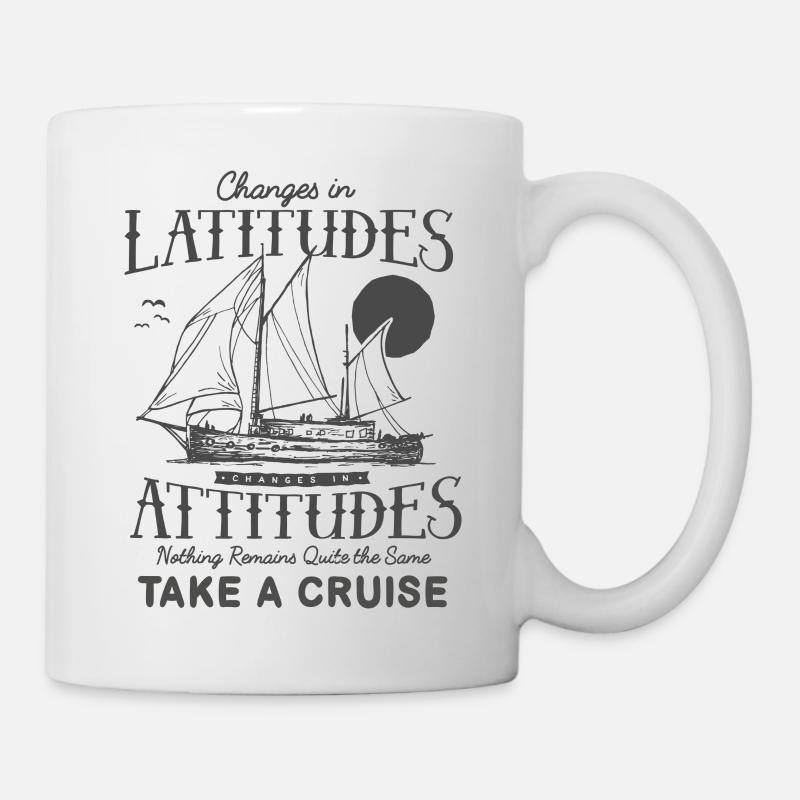 Latitudes - Mug blanc - blanc