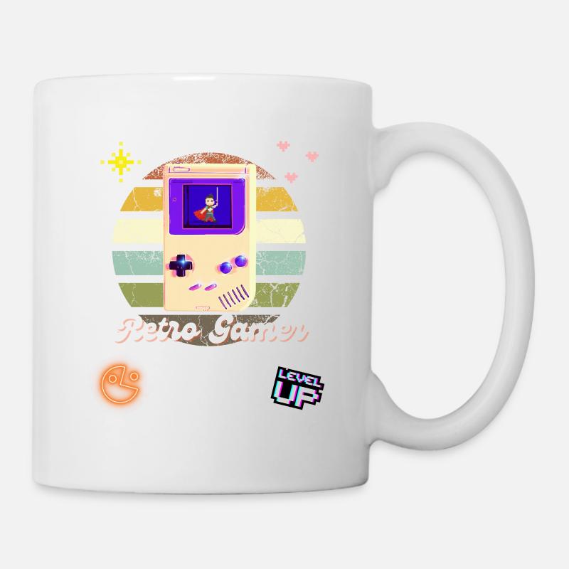 Retro Gaming: Où sont nées les légendes - Mug blanc - blanc