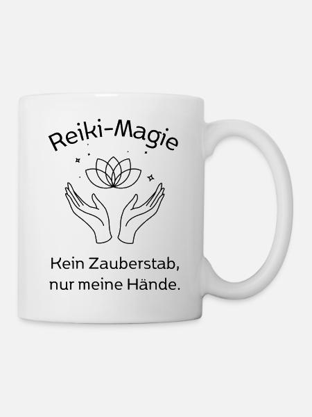 Reiki Magie Geschenk Reiki Lehrer - Tasse - Weiß