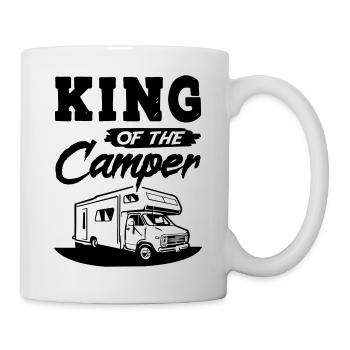 King of The Camper - Tasse - Weiß - Rechts