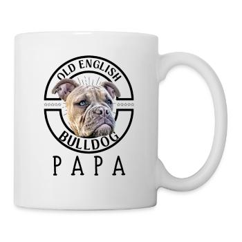 Bulldog Bulldog Bulldogs Papa - Mug blanc - blanc - Droite