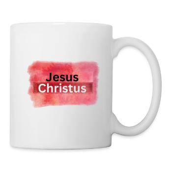 Jesus Christ blood - Mug - white - Right
