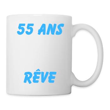 55 ans et toujours un corps de rêve - Mug blanc - blanc - Droite