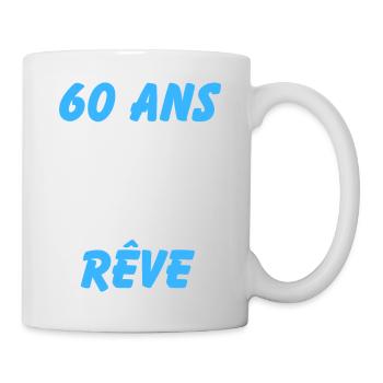 60 ans et toujours un corps de rêve - Mug blanc - blanc - Droite