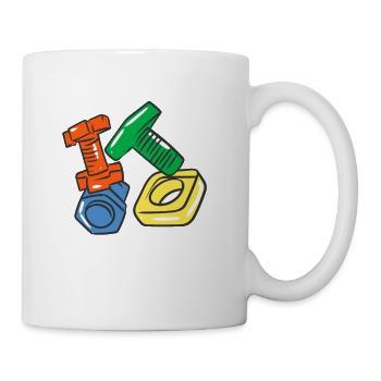 Ich kann mich heute nicht mehr bewegen Ergotherape - Tasse - Weiß - Rechts