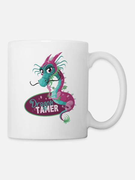 T-Shirt Dragon Tamer Comic - Mug - white