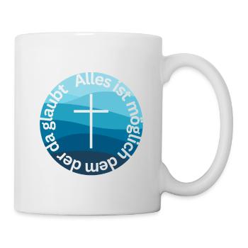 Alles ist möglich 2 - Tasse - Weiß - Rechts