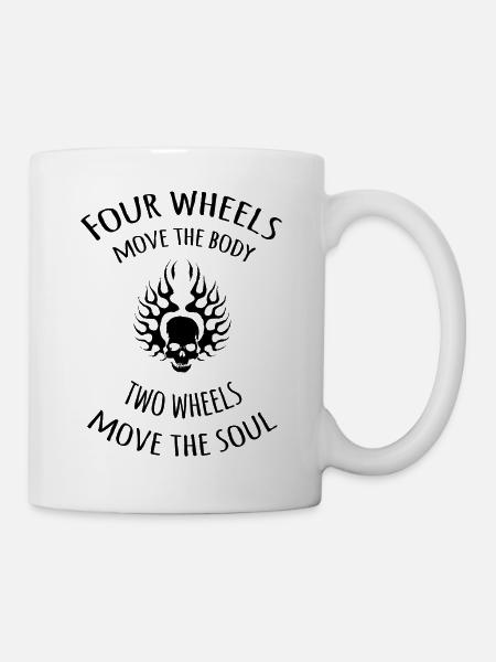 Products with motorcycle motif - Mug - white
