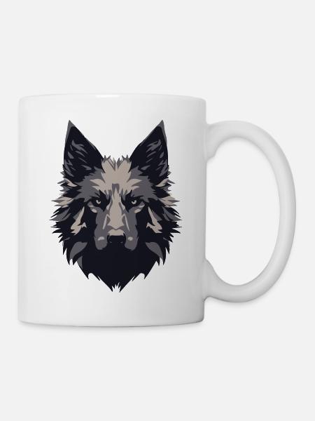 Wolf Borz Lomar - Mug blanc - blanc