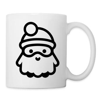 Petit pere noel - Mug blanc - blanc - Droite