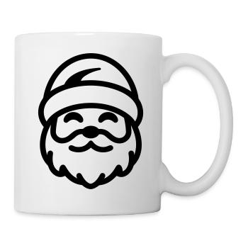 Petit père noel - Mug blanc - blanc - Droite