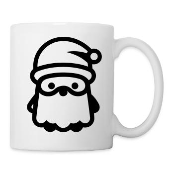 Petit pere noel - Mug blanc - blanc - Droite