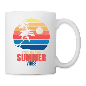 Planche de surf Surfer Sports nautiques - Mug blanc - blanc - Droite