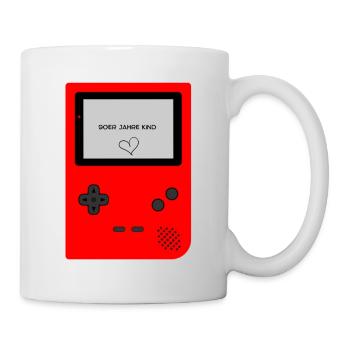 90er Jahre Kind - Tasse - Weiß - Rechts
