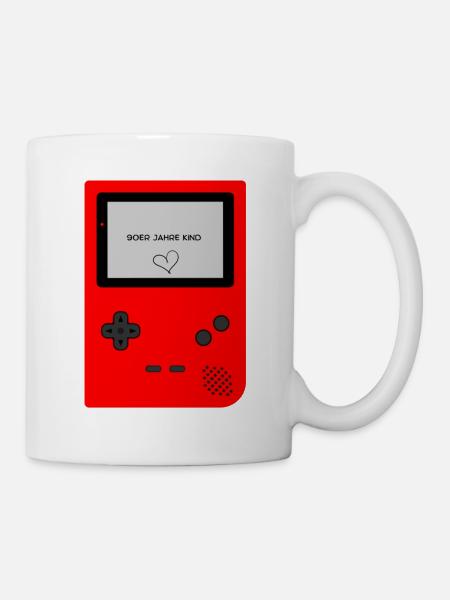 90er Jahre Kind - Tasse - Weiß