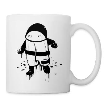 Clem Street art - Mug - white - Right