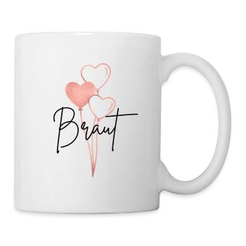 Braut - Tasse - Weiß - Rechts