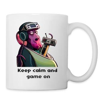 KeepCalm - Mug blanc - blanc - Droite