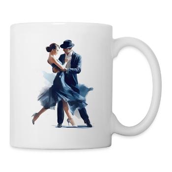 Dance sport is a creative form of expression - Mug - white - Right