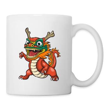 Chinesisches Neujahr Drache China Asian I Geschenk - Tasse - Weiß - Rechts