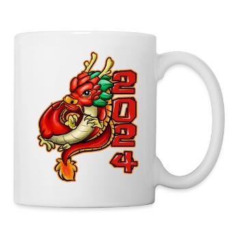 Chinesisches Neujahr Drache China Asian I Geschenk - Tasse - Weiß - Rechts