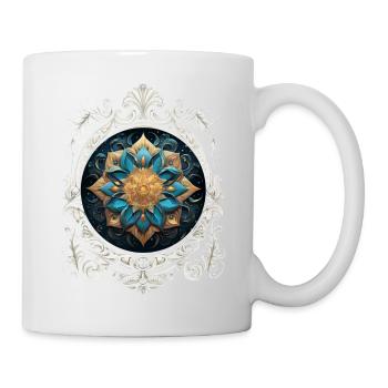 VINTAGE KOSMISCHES MANDALA. - Tasse - Weiß - Rechts