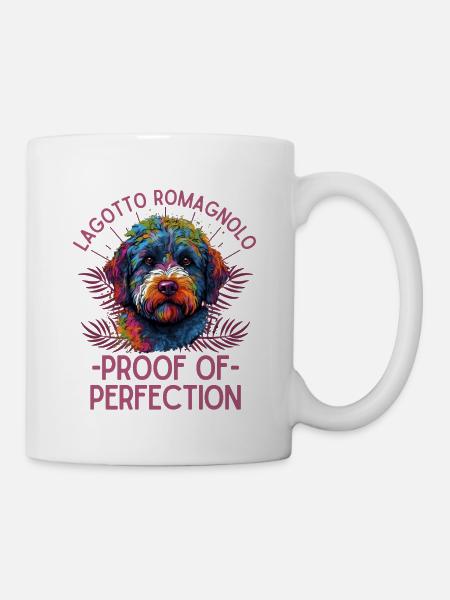 Colorful Lagotto Romagnolo - Mug - white