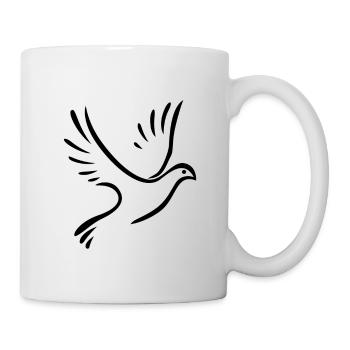Dove of Peace - Mug - white - Right
