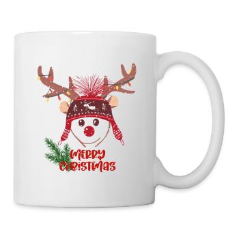 Merry Christmas - Tasse - Weiß - Rechts