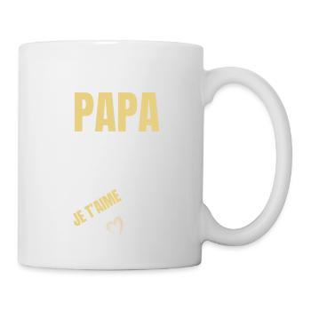 Prépare toi papa j’arrive dans quelques mois - Mug blanc - blanc - Droite