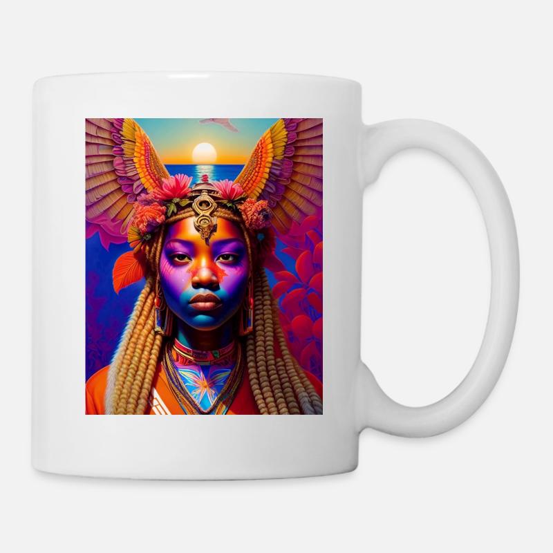 A-QUEEN F - Tasse - Weiß