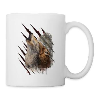 Wolf and Wolfclaw - Mug - white - Right