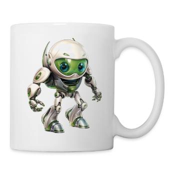 Funny Android Robot from the Pegasus Galaxy - Mug - white - Right