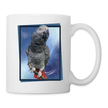 The grey parrot - Mug - white - Right