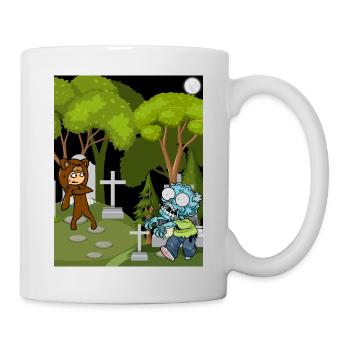 Graveyard of the Zombies - Mug - white - Right
