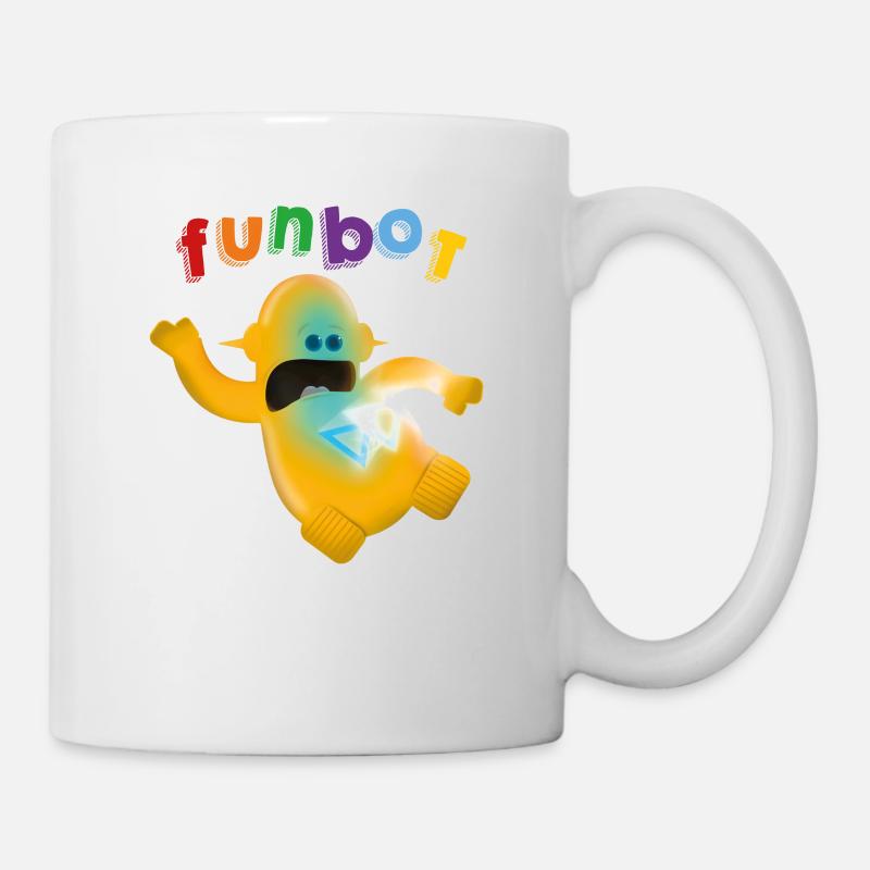 Funbot - Tasse - Weiß