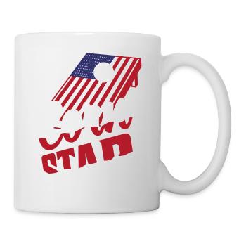 Corn Star Bean Bag Toss Cornhole - Tasse - Weiß - Rechts