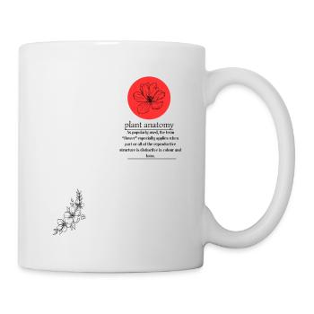 Beautiful Flower Design - Mug - white - Right