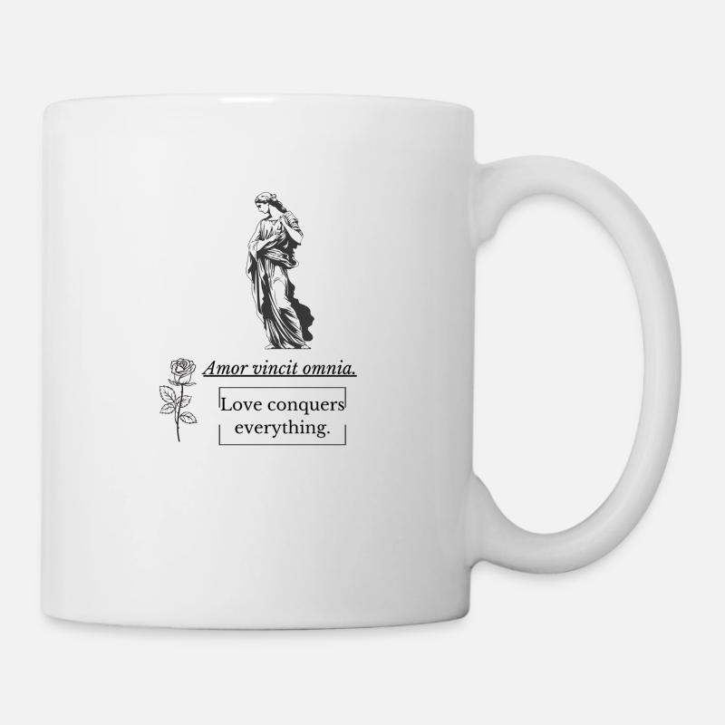 Amor vincit omnia. - Mug blanc - blanc