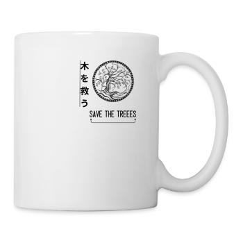 Save the Trees-design - Mug - white - Right
