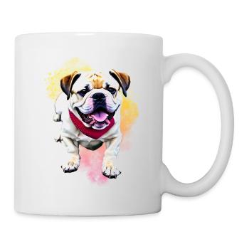 Dog Sayings Dog Dogs Bulldog - Mug - white - Right