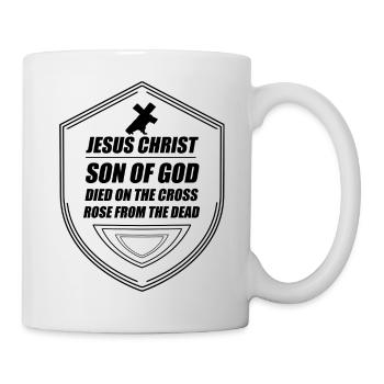 Jesus Christ Rose from the Dead - Mug - white - Right