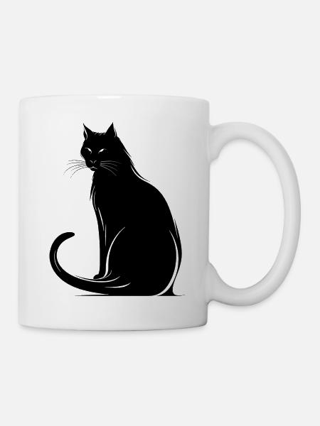 Miaou (blanc) - Mug blanc - blanc